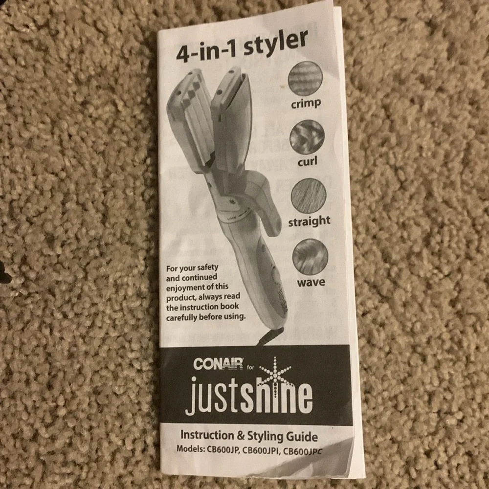 Conair just shine 4-in-1 styler